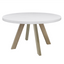 Oceans Apart ASPE01-WW Round White Aspect Dining Table