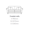 Alstons Cleveland 3 Seater Sofa