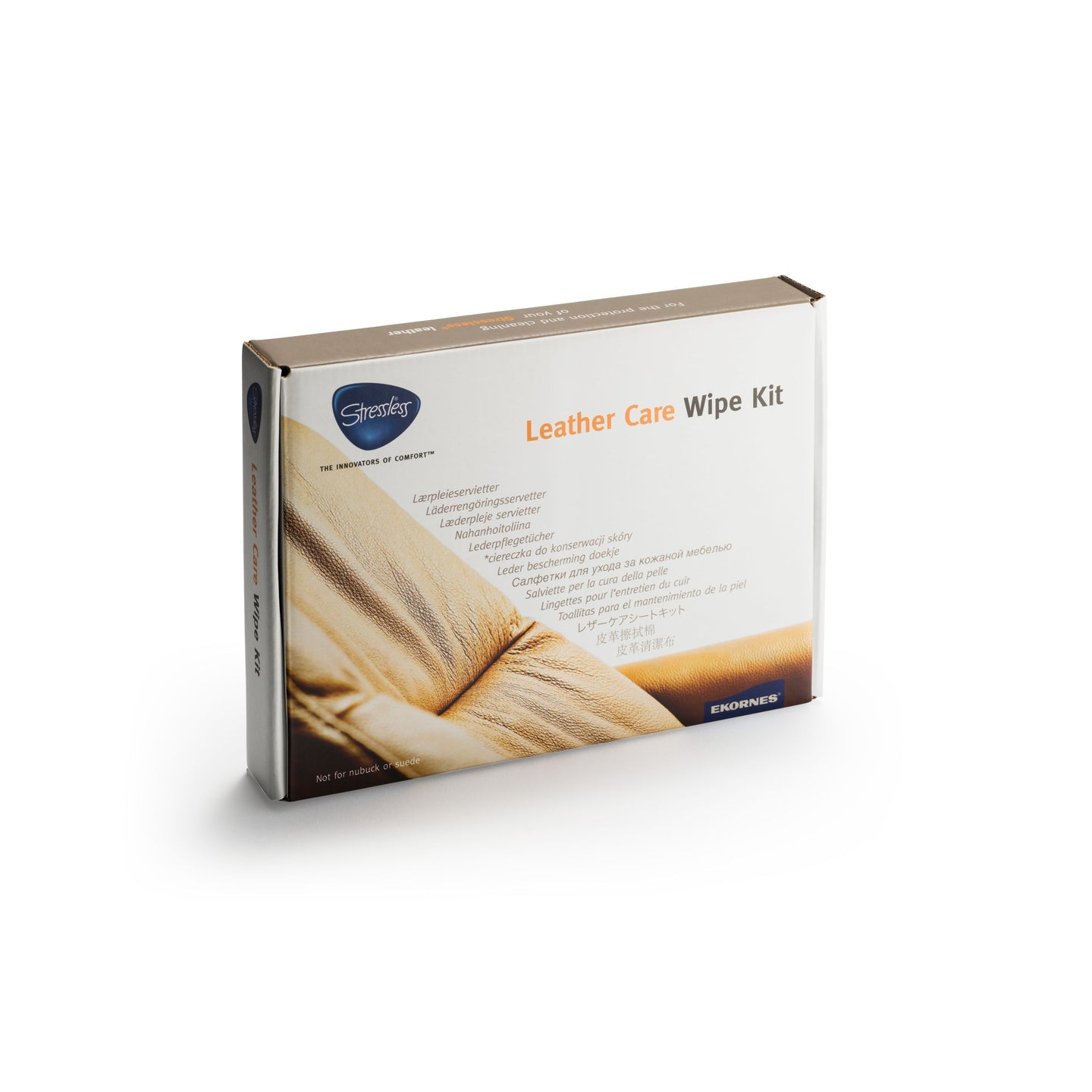 Stressless Leather Care wipe kit