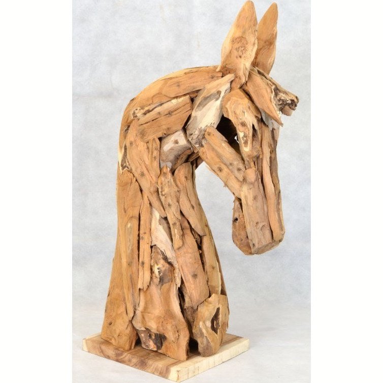 Wooden Horses Head
