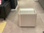 G-Plan Leather Lamp Table with Glass Top