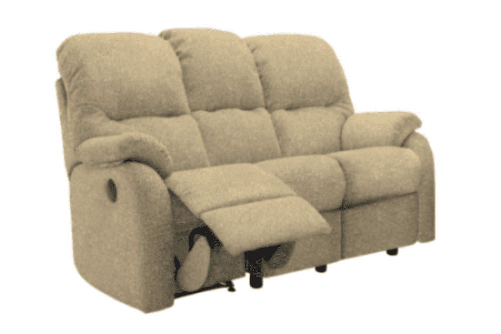 G Plan Mistral Fabric 3 Seater Power Recliner Sofa LHF