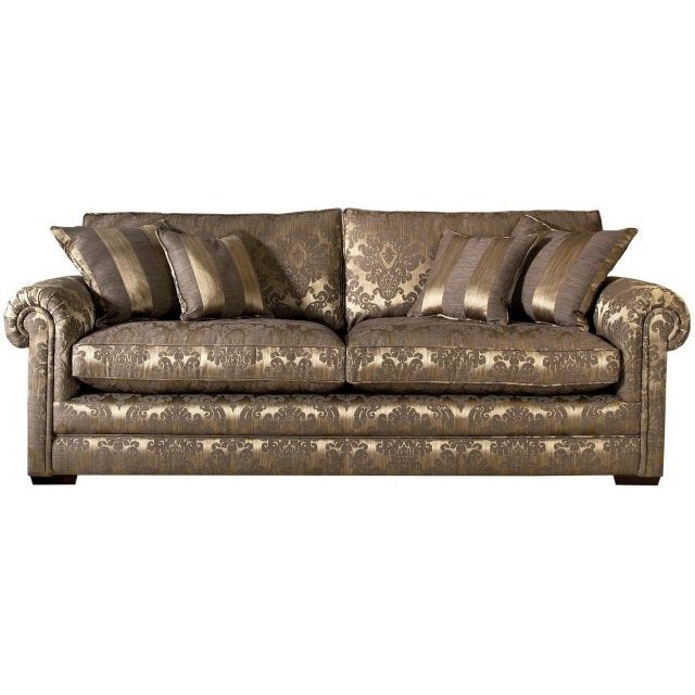 Parker Knoll Canterbury Fabric 3 Seater Grand Sofa