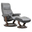 Stressless View Medium Recliner with Footstool - Hunter Furnishing