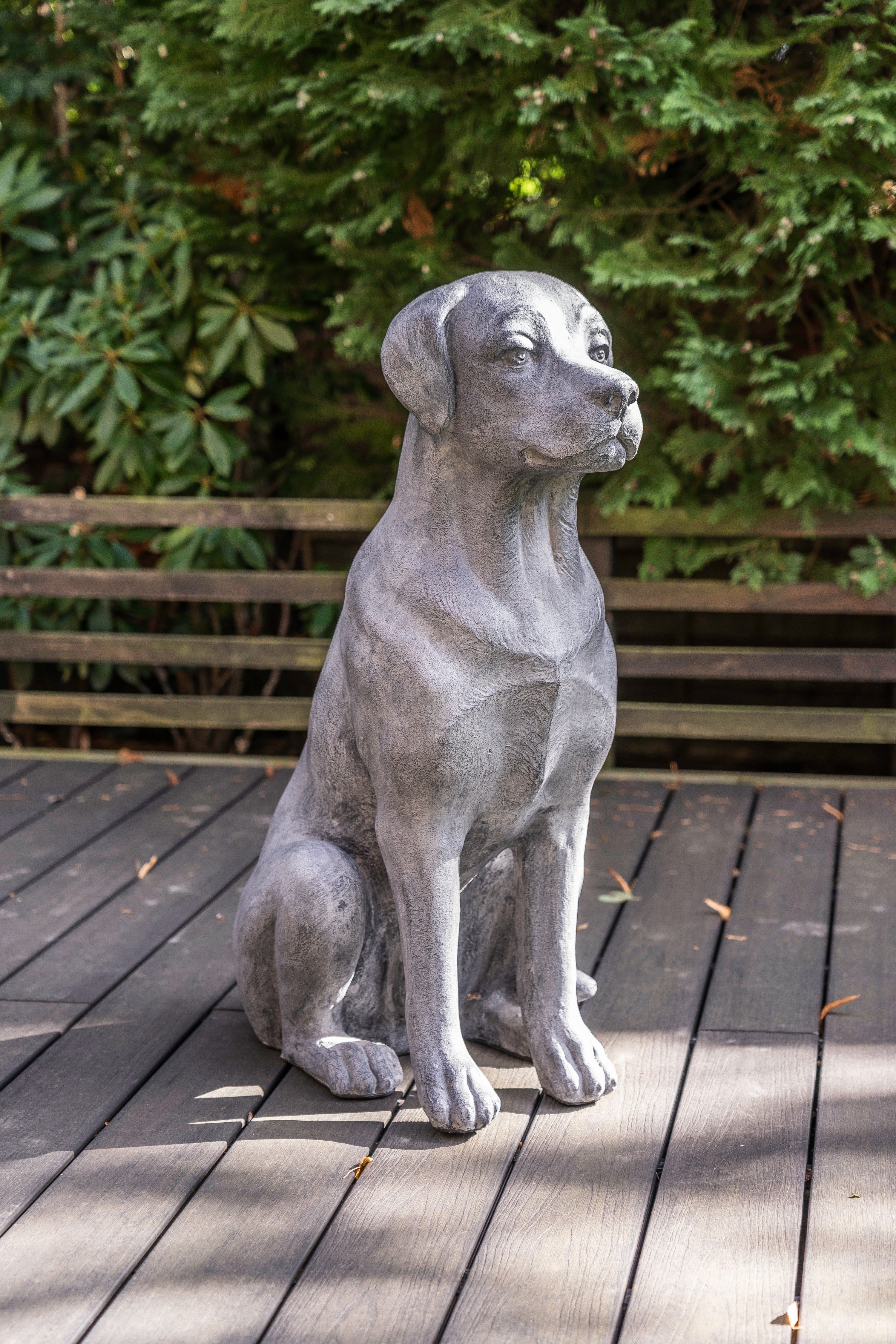Oceans Apart GRC84B Labrador Sculpture - Hunter Furnishing