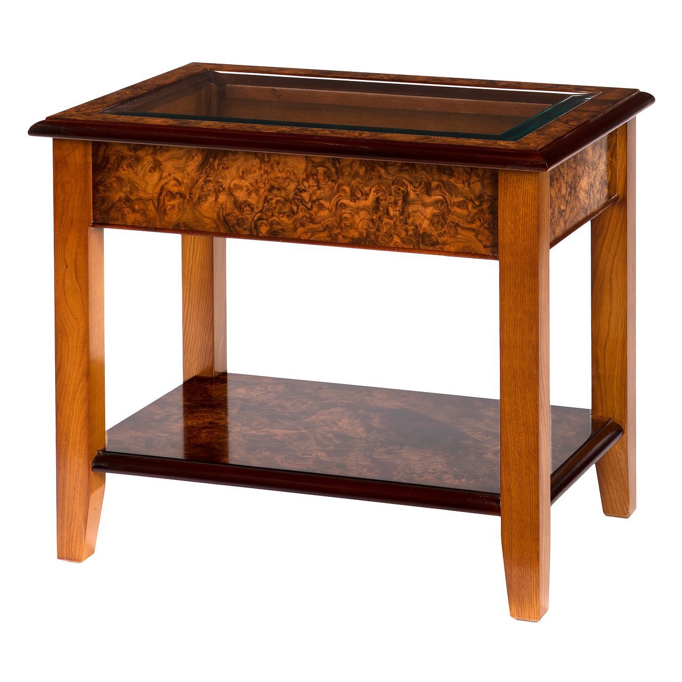 Ashmore WA106 Glass Top Side Table.