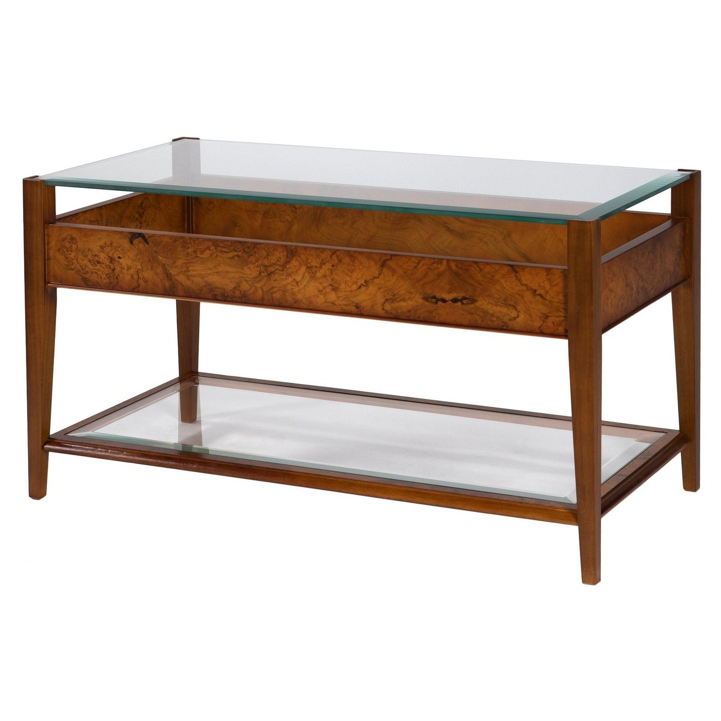 Ashmore WA809 Glass Top & Bottom Coffee Table. - Hunter Furnishing