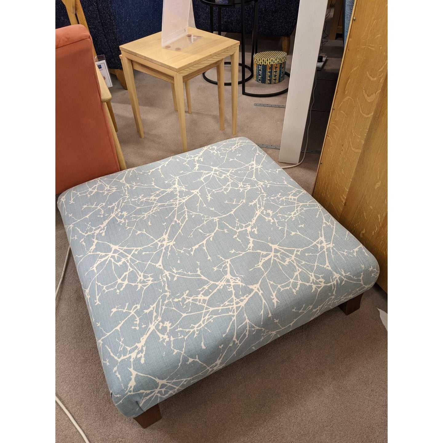 Ashwood Armchair and Designer Stool - Hunter Furnishing