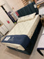 Hypnos Blenheim Kingsize bed set with 2 + 2 drawers and floor standing head board.