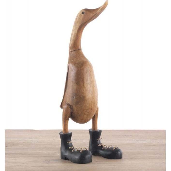 Medium Duck with Black Boots