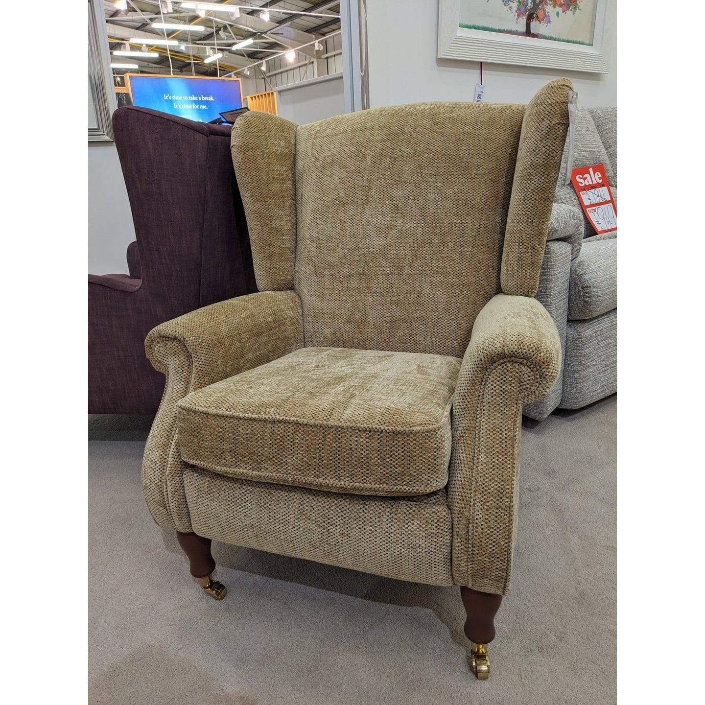 Parker Knoll York Fabric Fireside Chair