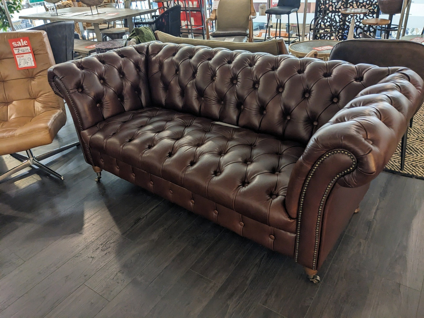 Vintage Chester 2 Seater Sofa