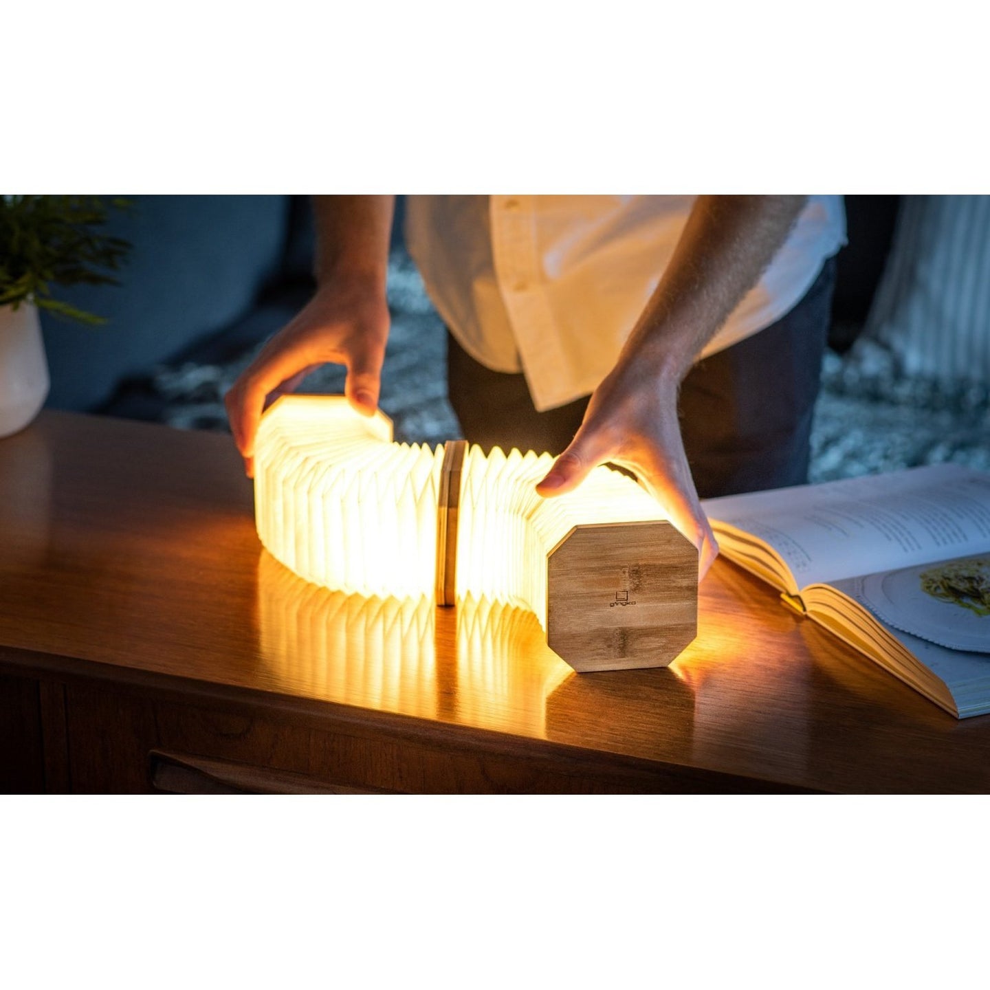 Smart Accordion Lamp