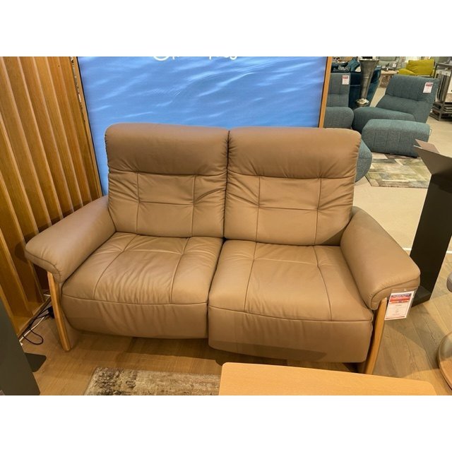 Stressless Mary 2 Seater Power Reclining Sofa & Power Recliner