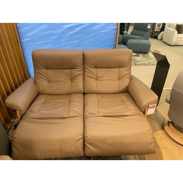 Stressless Mary 2 Seater Power Reclining Sofa & Power Recliner - Hunter Furnishing