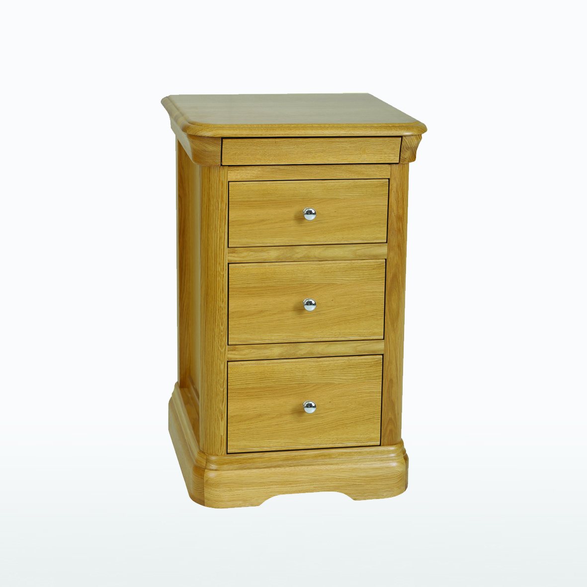 TCH Lamont 3 Drawer Bedside Chest. - Hunter Furnishing