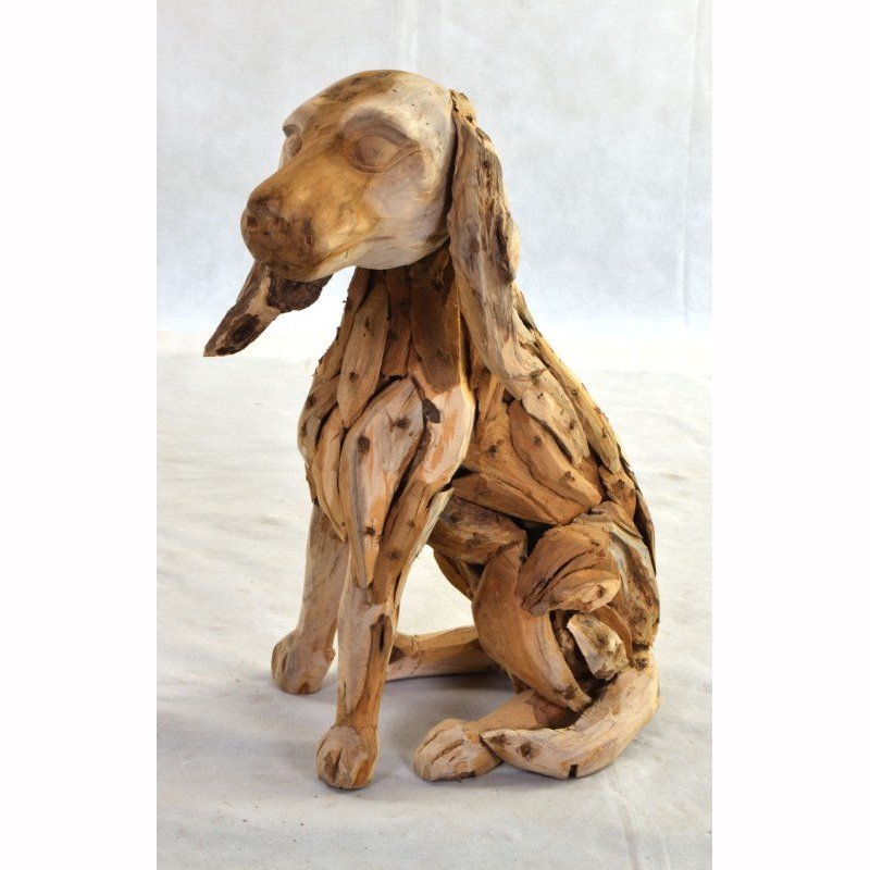 Wooden Dog Teak - Hunter Furnishing