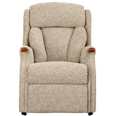 Celebrity Leather Canterbury Fixed Chair - Hunter Furnishing