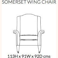 Duresta Somerset Wing Chair