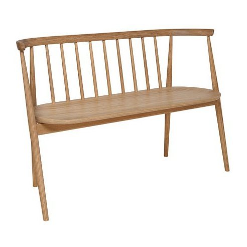 Ercol Heritage Modern Loveseat.