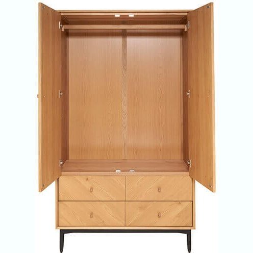 Ercol Monza Double Wardrobe - Hunter Furnishing