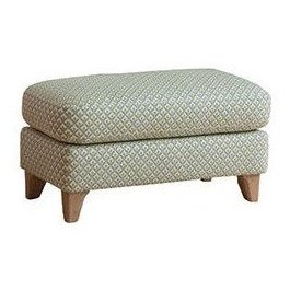 Ercol Novara Fabric Footstool - Hunter Furnishing