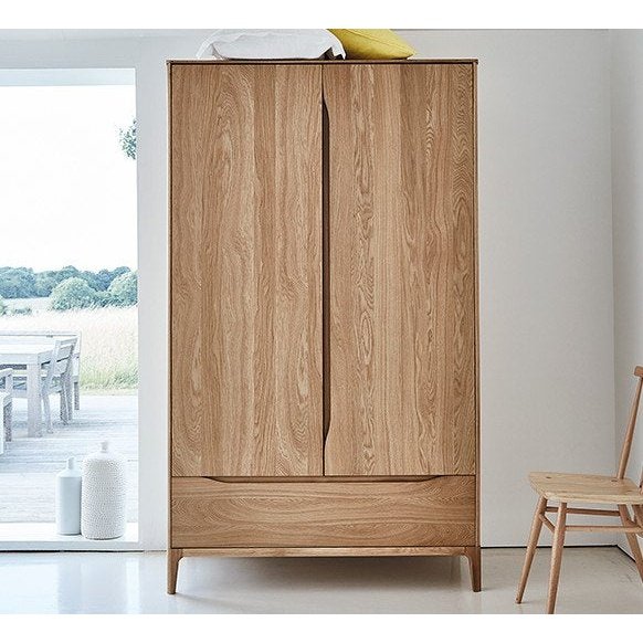 Ercol Rimini 2 Door Wardrobe - Hunter Furnishing