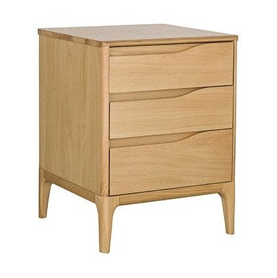 Ercol Rimini 3 Drawer Bedside Cabinet - Hunter Furnishing