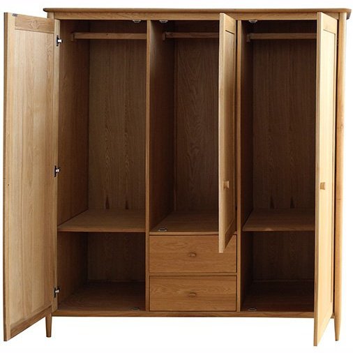 Ercol Teramo 3 Door Wardrobe - Hunter Furnishing