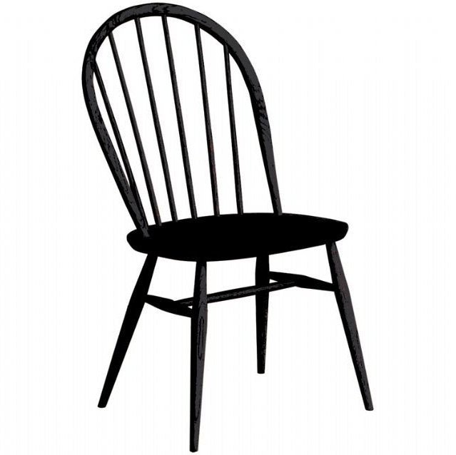 Ercol Windsor Fabric Dining Chair - Hunter Furnishing