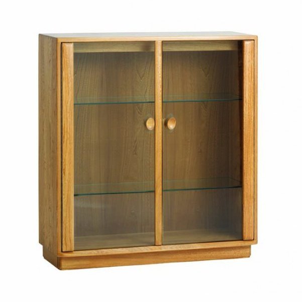 Ercol Windsor Small Display Cabinet - Hunter Furnishing