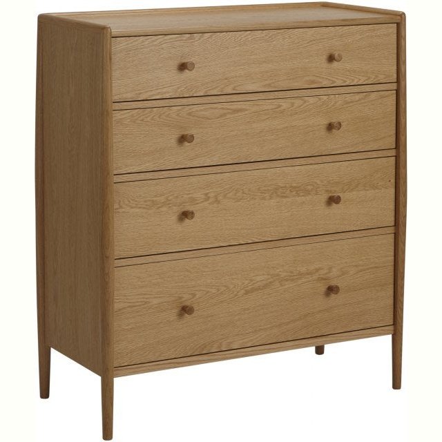 Ercol Winslow 4 Drawer Chest. - Hunter Furnishing