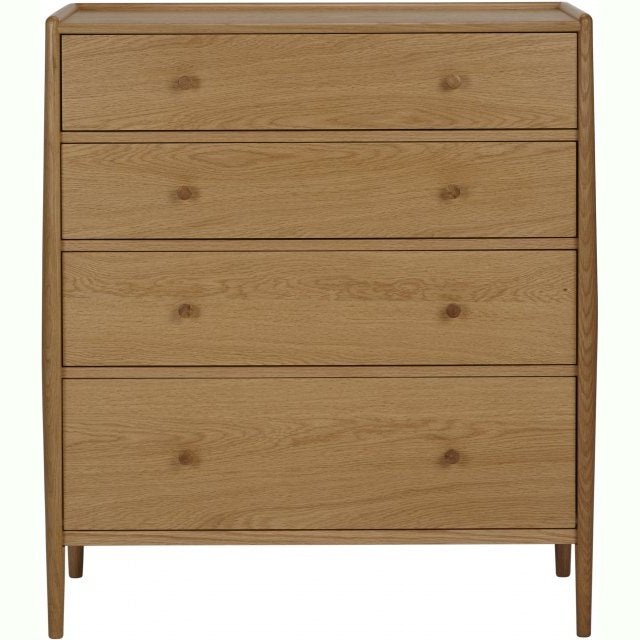 Ercol Winslow 4 Drawer Chest. - Hunter Furnishing