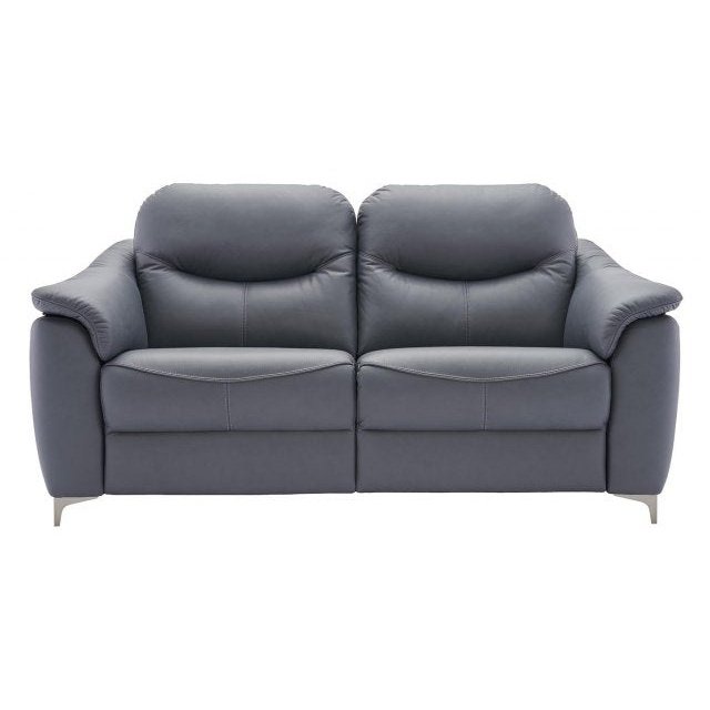 G Plan Jackson 2 Seater Leather Sofa - Hunter Furnishing