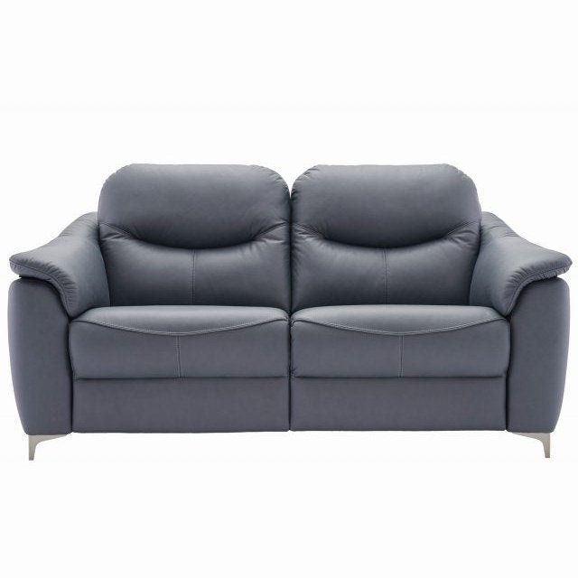 G Plan Jackson 3 Seater Leather Sofa - Hunter Furnishing