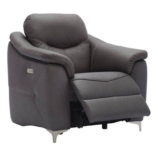 G Plan Jackson Leather Electric Recliner Armchair - Hunter Furnishing