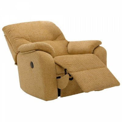 G Plan Mistral Fabric Power Recliner Chair - Hunter Furnishing