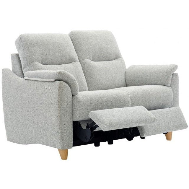 G Plan Spencer 2 Seater Power Recliner in Fabric - Hunter Furnishing