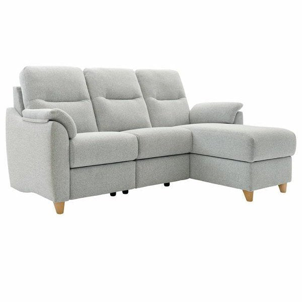G Plan Spencer 3 Seater Chaise Sofa in Fabric - Storage - Hunter Furnishing