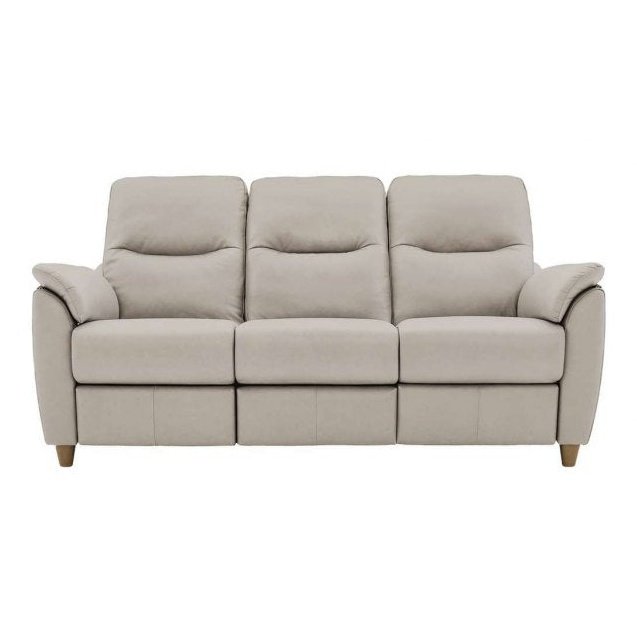 G Plan Spencer 3 Seater Sofa in Leather - Hunter Furnishing