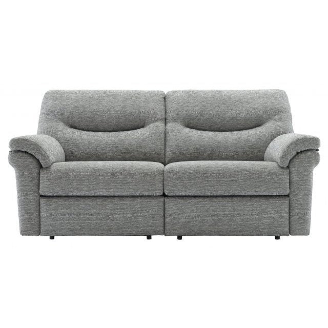 G Plan Washington Fabric 3 Seater Manual Recliner Sofa - Hunter Furnishing