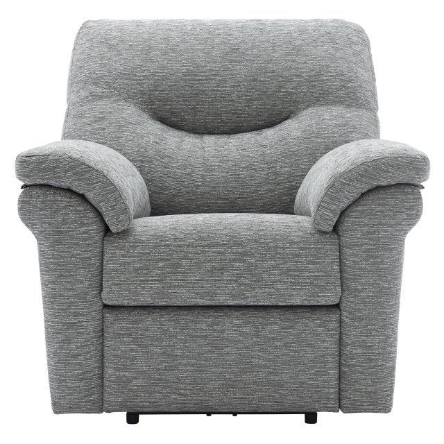 G Plan Washington Fabric Manual Recliner Chair - Hunter Furnishing