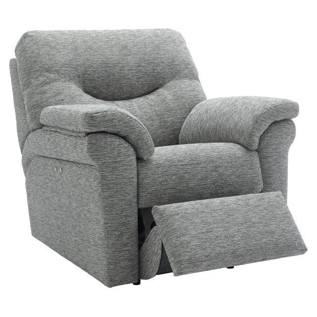 G Plan Washington Fabric Manual Recliner Chair - Hunter Furnishing