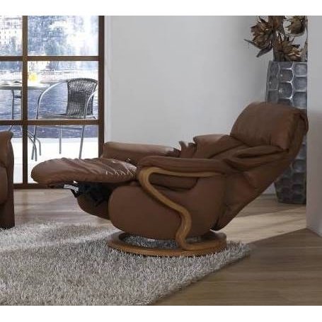 Himolla Chester Swivel Manual Recliner Chair