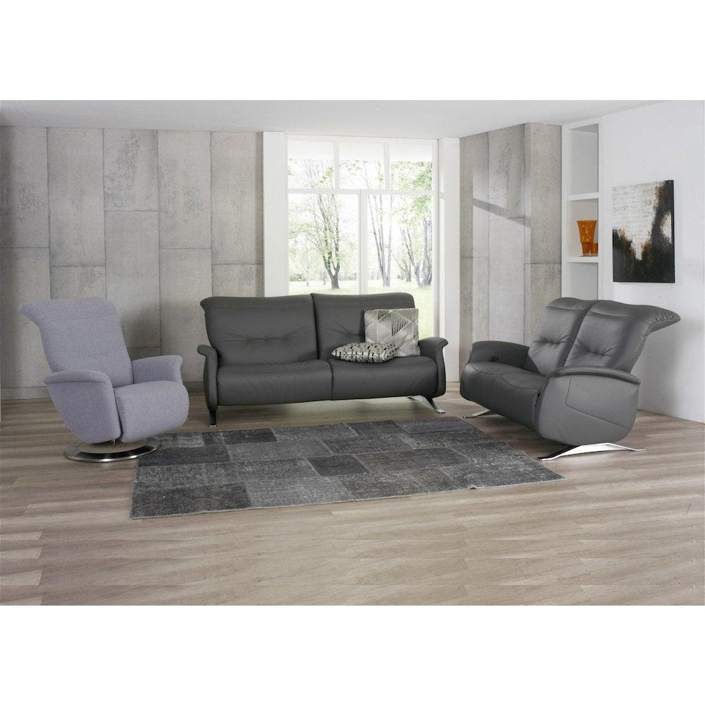 Himolla Cygnet 2.5 Seater Manual Recliner Sofa - Hunter Furnishing