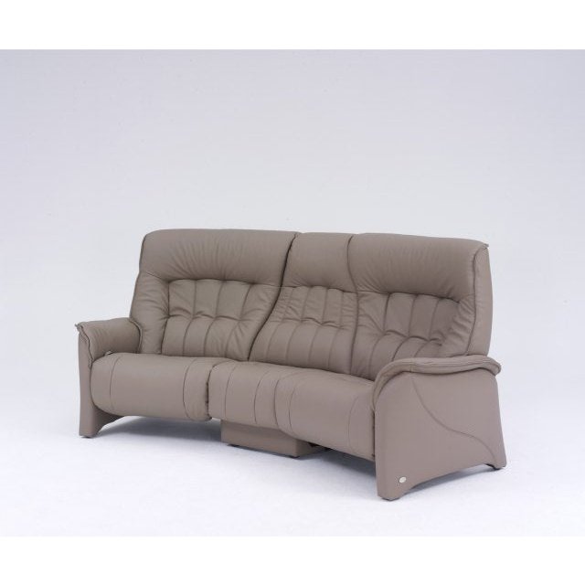 Himolla Rhine Curved Manual Recliner Sofa with Table - Hunter Furnishing