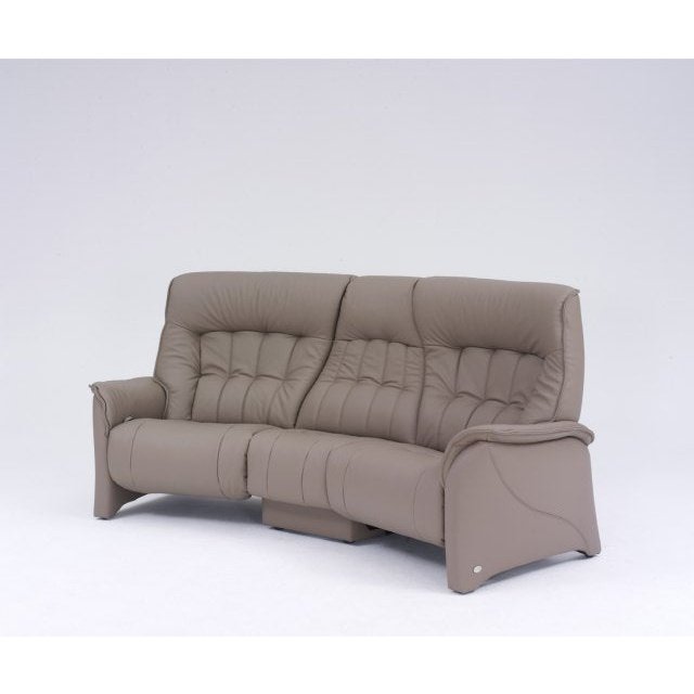 Himolla Rhine Curved Manual Recliner Sofa with Table