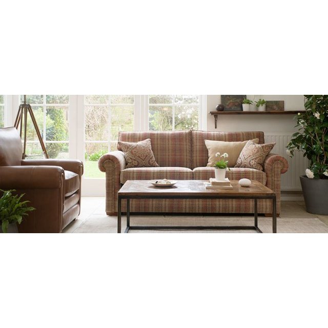 Parker Knoll Canterbury Fabric 2 Seater Sofa - Hunter Furnishing