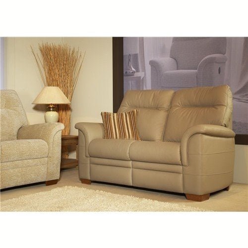 Parker Knoll Hudson 2 Seater Leather Sofa - Hunter Furnishing