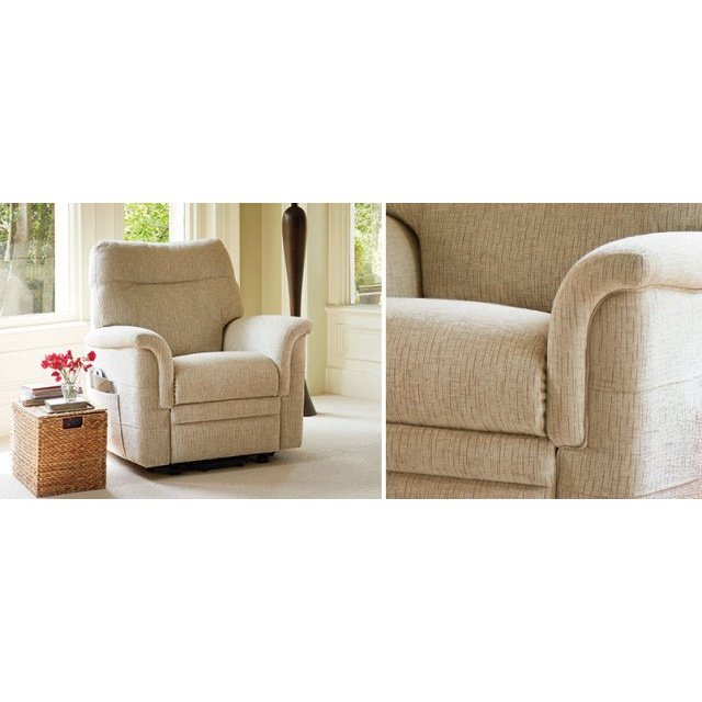 Parker Knoll Hudson Fabric Rise & Recline Chair - Hunter Furnishing